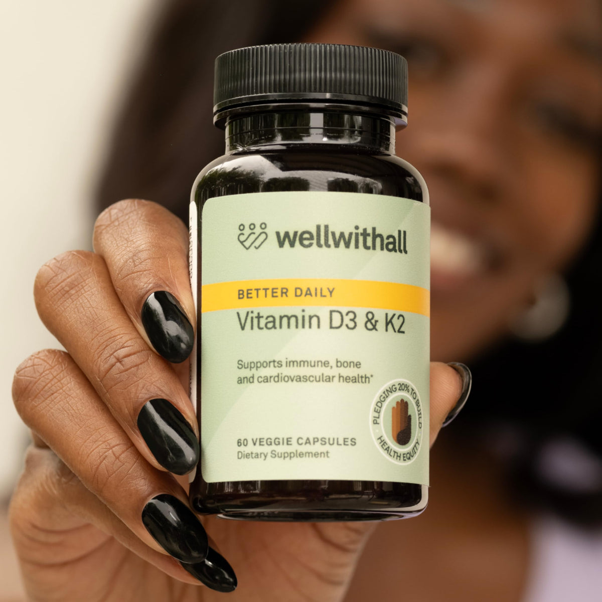 WellWithAll Vitamine D3 et K2, présentation du produit