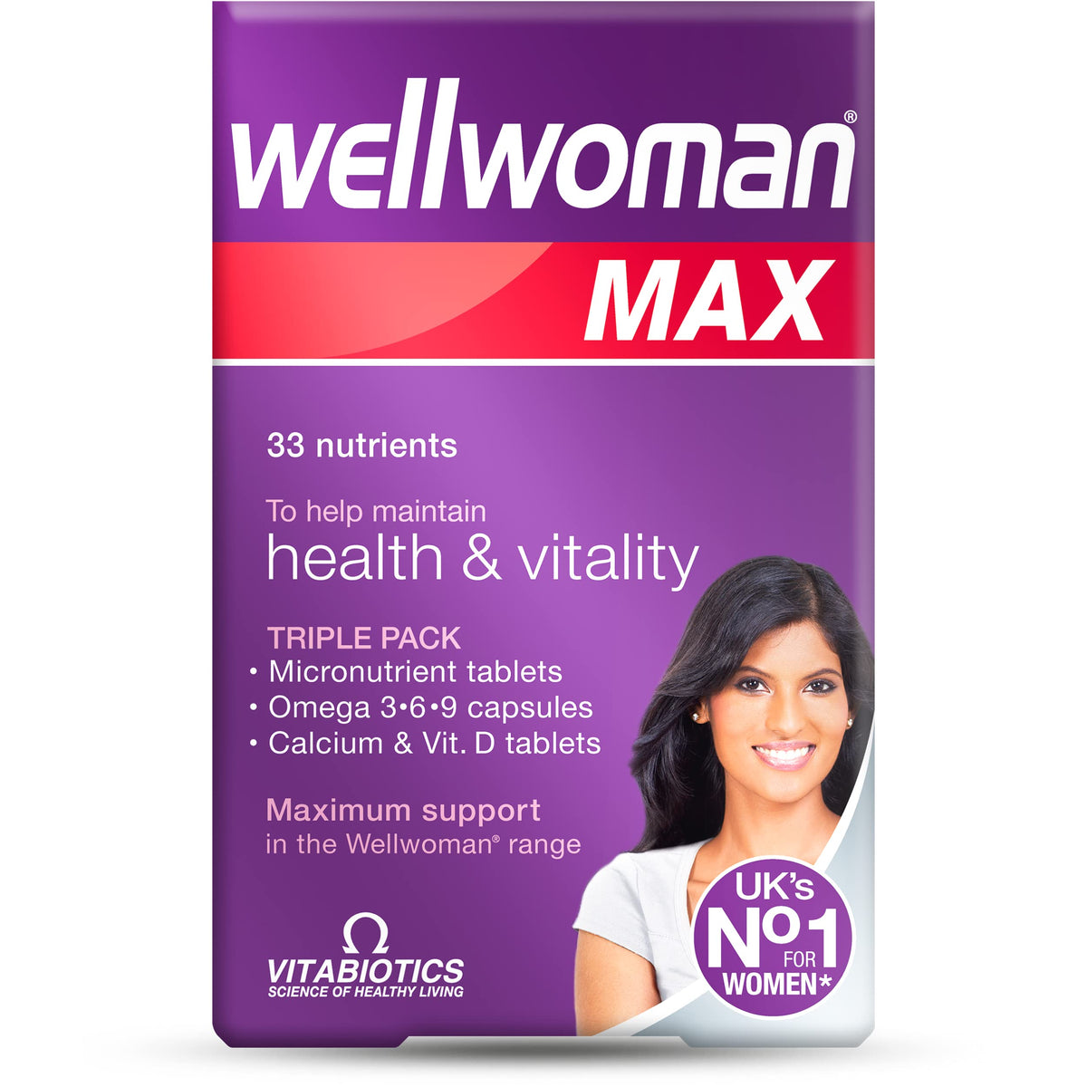 Wellwoman Max Capsules - 84 capsules en emballage