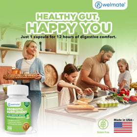 WELMATE Probiotiques Saccharomyces Boulardii dosage recommandé