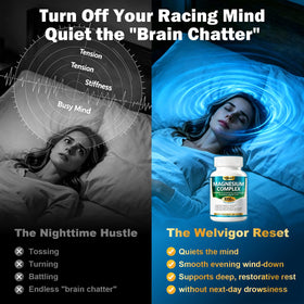 Welvigor Complex Magnésium 1000mg, capsules mini faciles à avaler