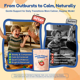Welvigor Gummies Saffran Enfants ingrédients sur l'étiquette