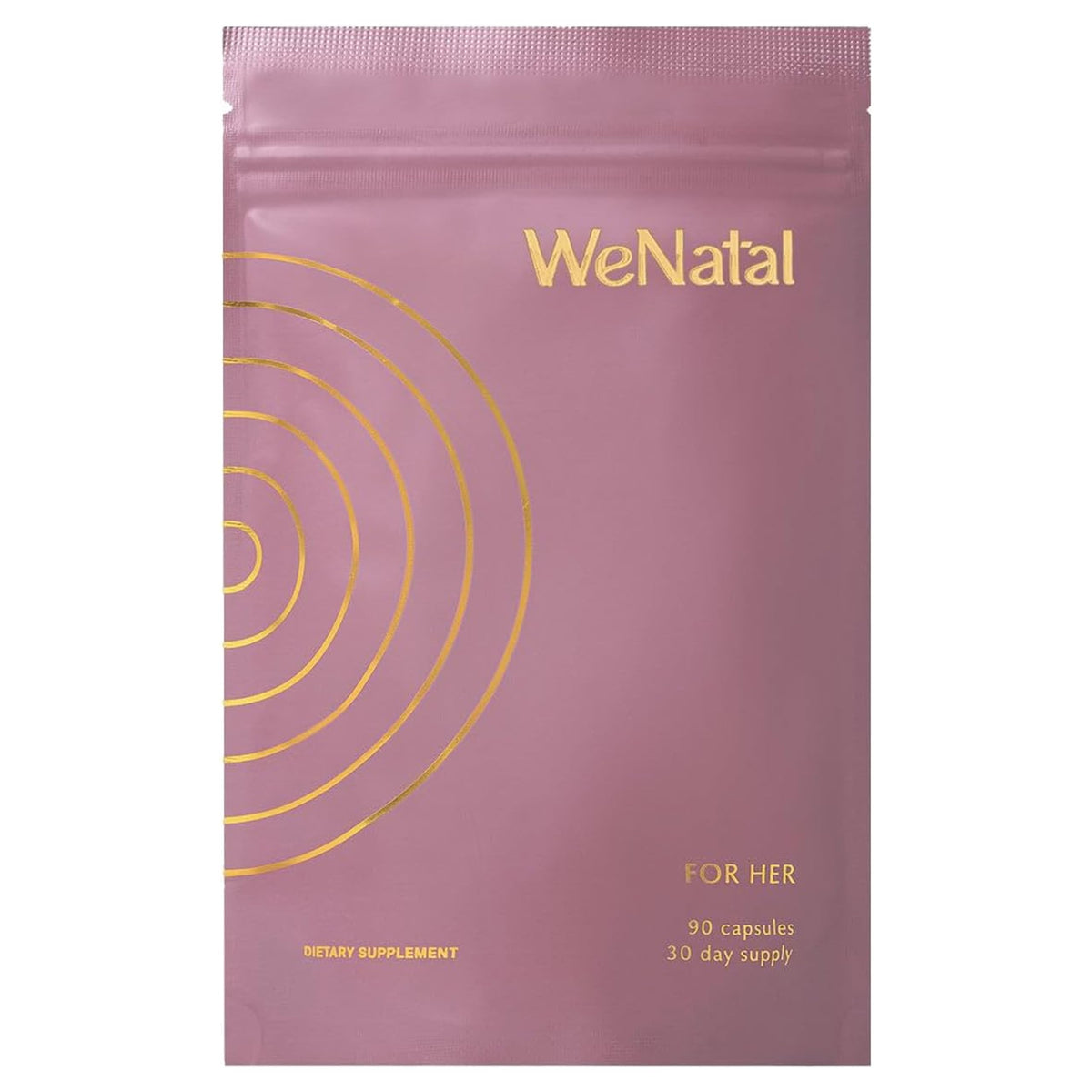 WeNatal Compléments Alimentaires pour Femmes sachet de 90 capsules végétaliennes