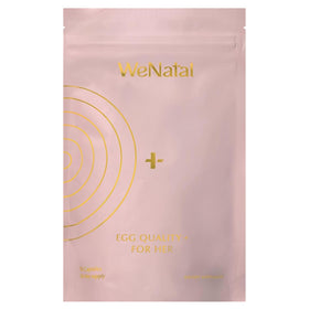 WeNatal Egg Quality+ 90 capsules vegan, vue de face