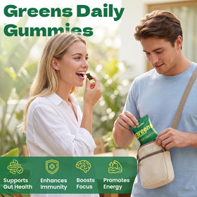 WepBio Gummies Verts, gummies individuelles emballées