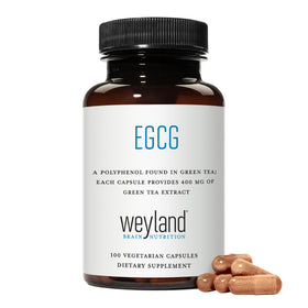 Weyland EGCG extrait de thé vert capsules végétariennes arrière