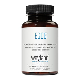 Weyland EGCG extrait de thé vert capsules végétariennes face avant