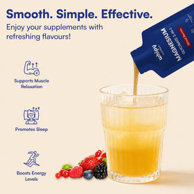 Whipy Nutrition Boisson Magnésium Liquide 300mg avec fruits rouges