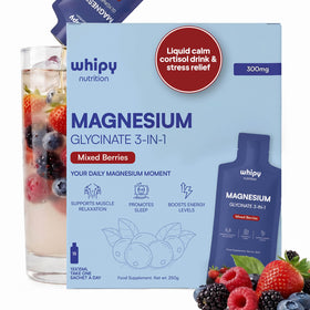 Whipy Nutrition Boisson Magnésium Liquide 300mg sachet individuel