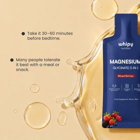 Whipy Nutrition Boisson Magnésium Liquide 300mg sachet ouvert