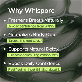 Whispore Gel Anti-Mauvaise Haleine 150g - emballage
