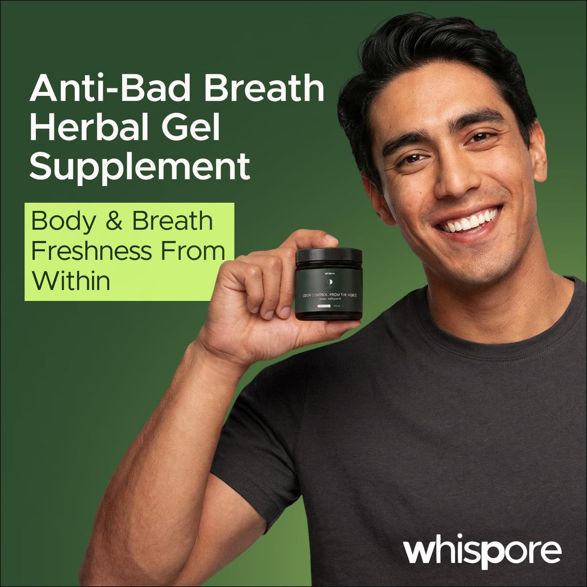 Whispore Gel Anti-Mauvaise Haleine 150g - vue arrière