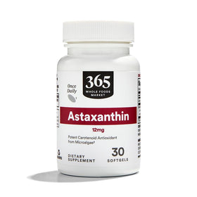 Whole Foods Market Astaxanthin 12mg boîte de 30 capsules
