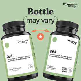 Wholesome Story DIM Complément Alimentaire 60 Capsules ouvertes avec capsules visibles