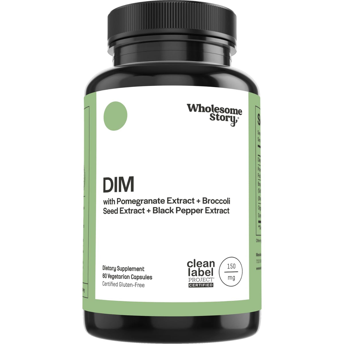 Wholesome Story DIM Complément Alimentaire 60 Capsules vue de face