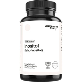 Wholesome Story Myo-Inositol 2000mg 120 capsules front view