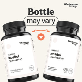 Wholesome Story Myo-Inositol capsules side view