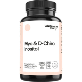 Wholesome Story Myo-Inositol & D-Chiro Inositol 30 capsules front view