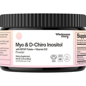 Wholesome Story Poudre d'Inositol 30 Portions emballage avant