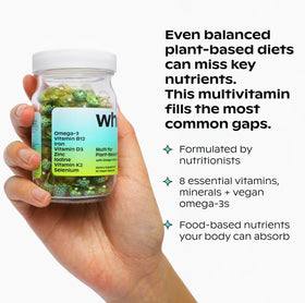 wholier Multi pour Végétaliens capsules à l'intérieur du flacon