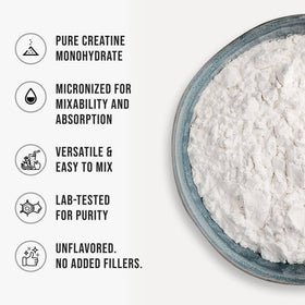 WHYZ Poudre de Créatine Monohydrate 1100g cuillère doseuse incluse