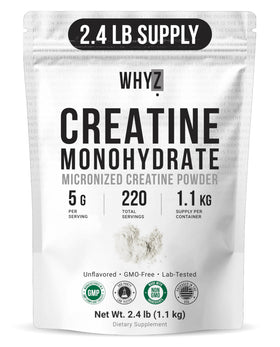 WHYZ Poudre de Créatine Monohydrate 1100g vue avant