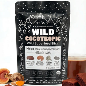 Wild Foods Chocolat Chaud aux Champignons 470g - emballage avant