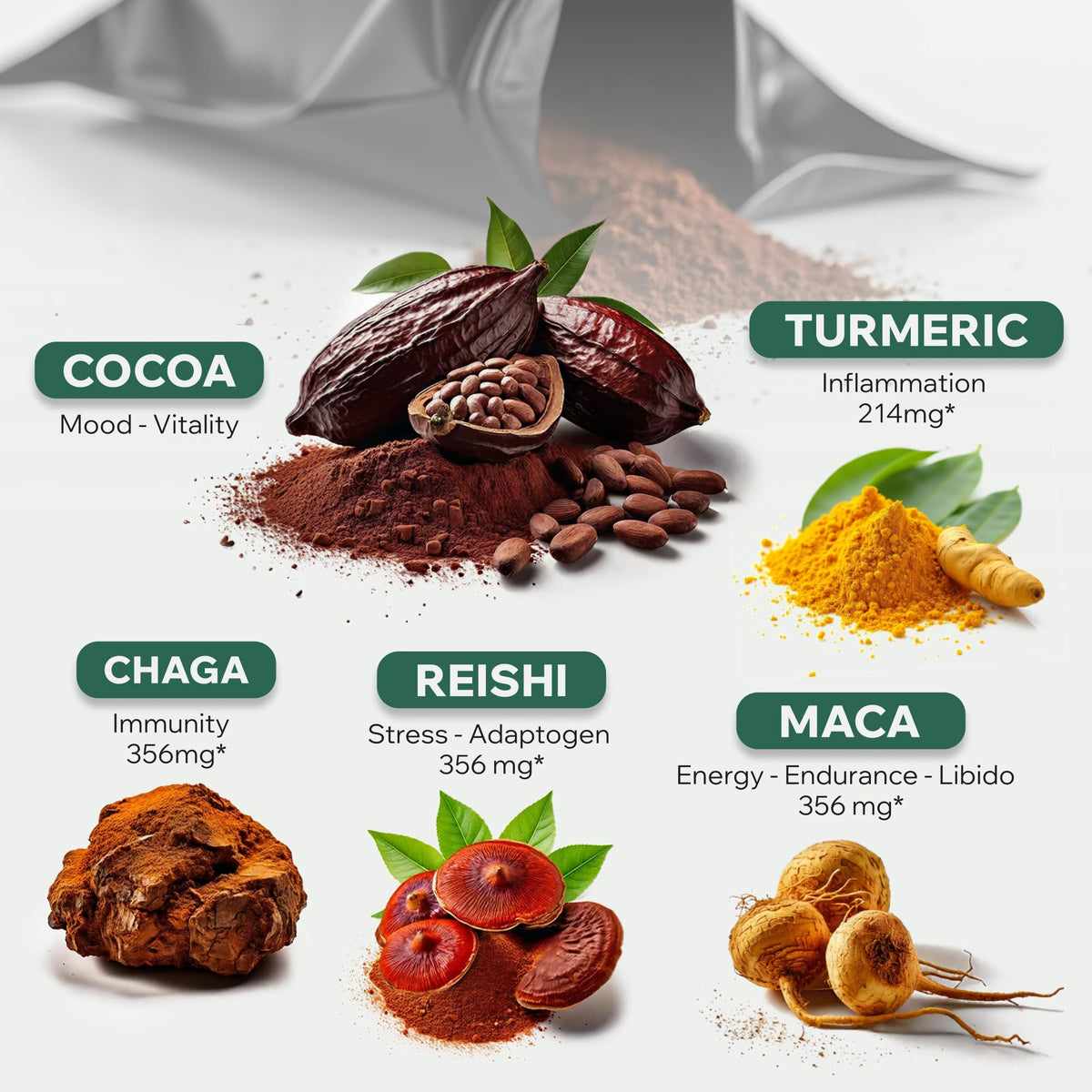 Wild Foods Chocolat Chaud aux Champignons - préparation