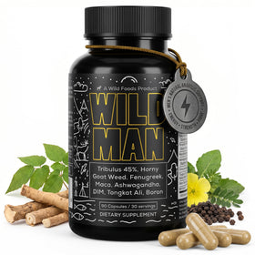 Wild Foods Herbal Stack pour Homme - avant de la boîte
