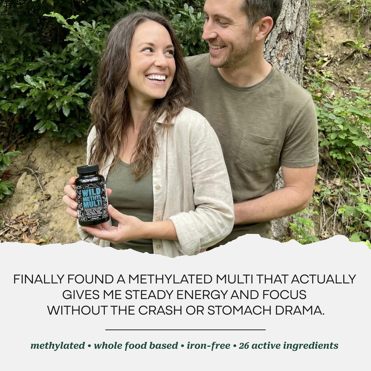 Wild Foods Multivitamines Methylées avec d'autres produits de santé