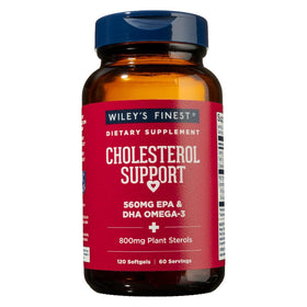 Wiley's Finest Complément Alimentaire Cholestérol 120 gélules vue de face