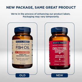 Wiley's Finest Complément Alimentaire Cholestérol gélules avec des ingrédients naturels