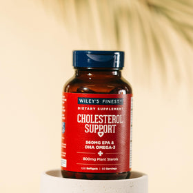 Wiley's Finest Complément Alimentaire Cholestérol gélules en gros plan