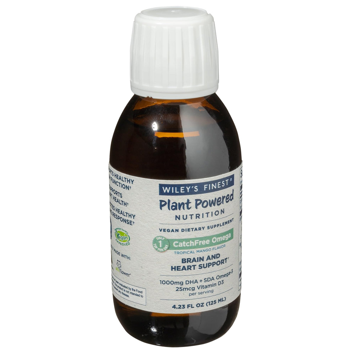 Wiley's Finest Omega 3 Végétal 231g cuillère doseuse