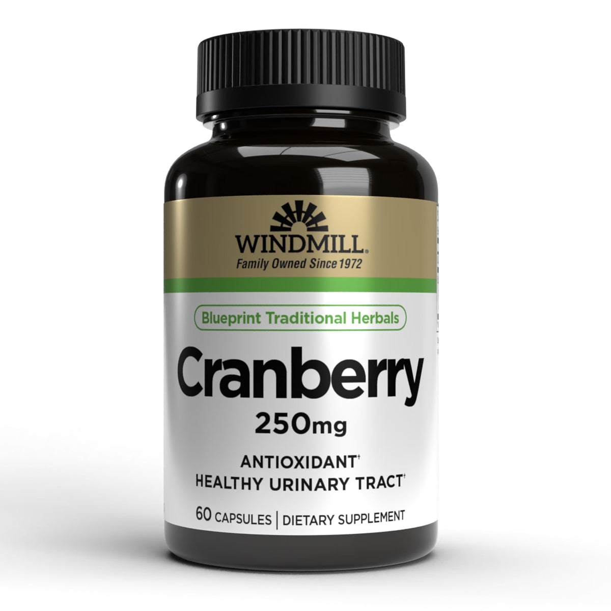 Windmill Cranberry 250 Mg 60 Capsules - vue de face