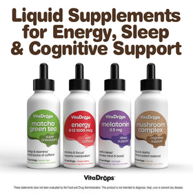 Windmill VitaDrops Complexe de Champignons 1200 mg flacon avec fruits