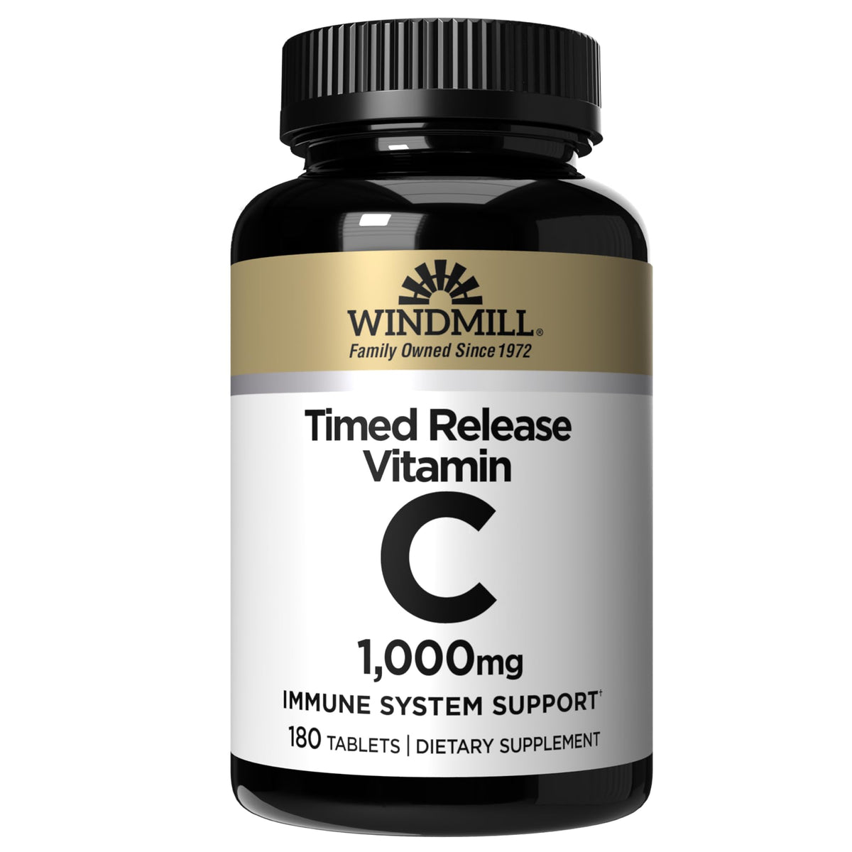 Windmill Vitamine C 1 000 mg 180 comprimés vue avant