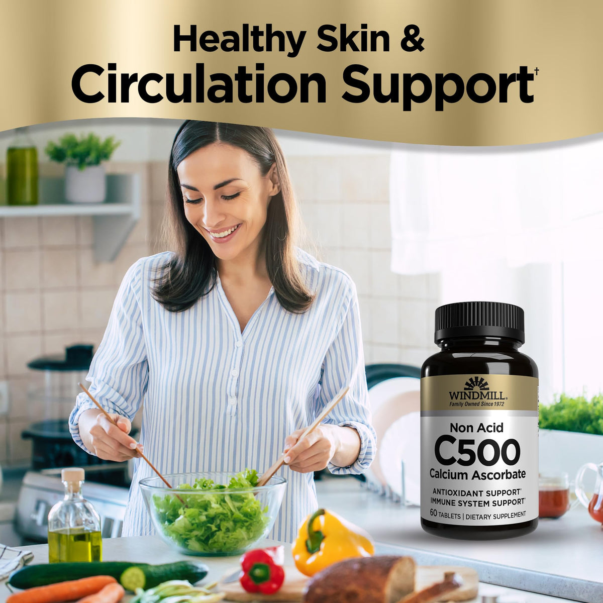 Windmill Vitamine C 500mg comprimés - emballage