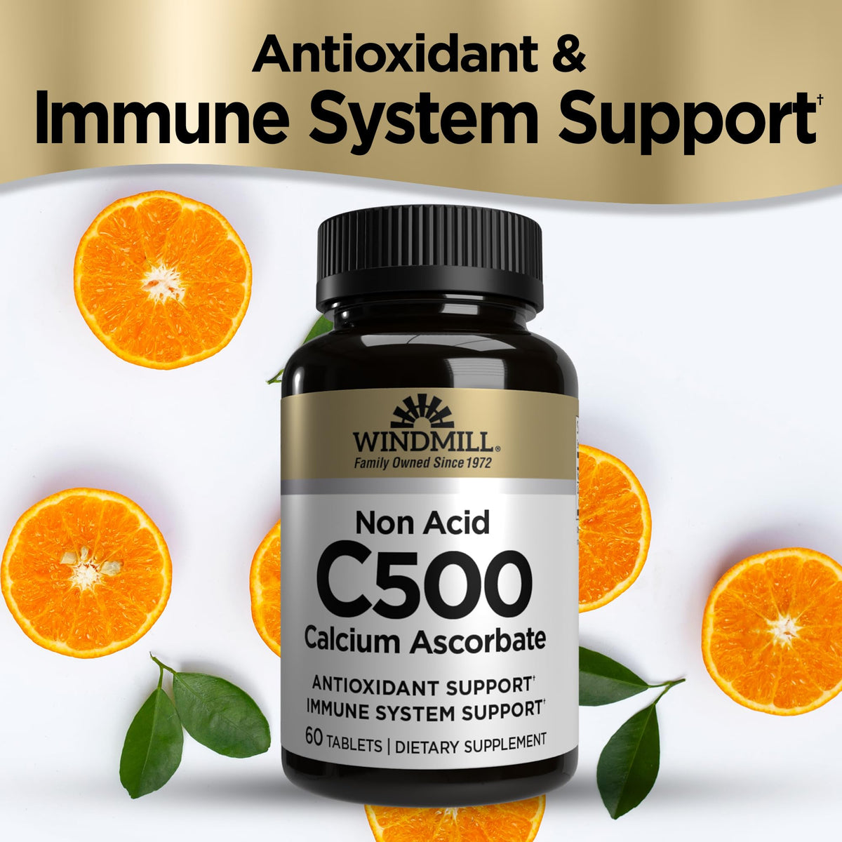 Windmill Vitamine C 500mg comprimés - vue de côté
