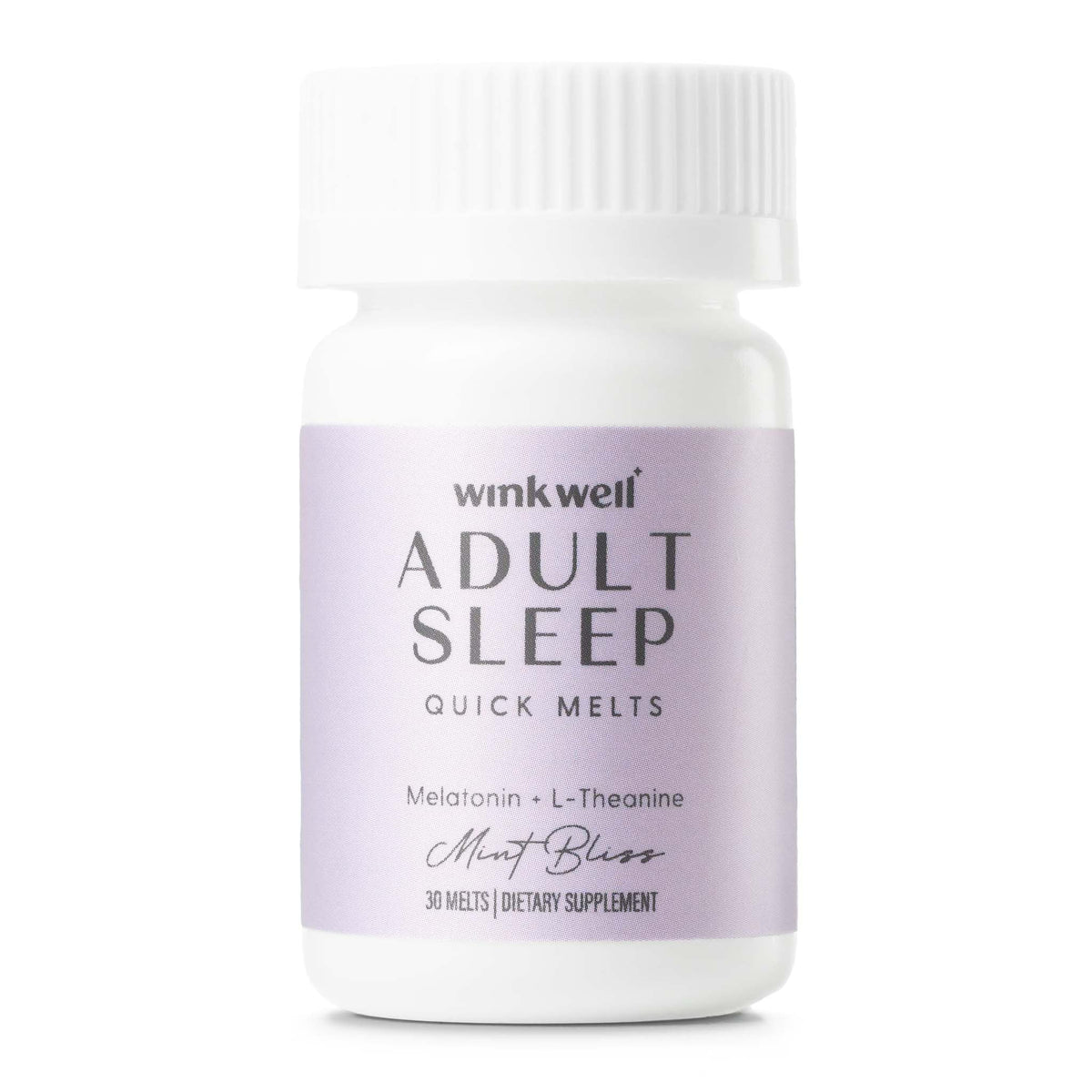 Wink Naturals Complément Alimentaire Sommeil 3 mg 30 comprimés, emballage avant