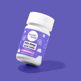 Wink Naturals Melatonin pour enfants 1mg ingrédients naturels