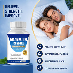WINYEL Complément Alimentaire Magnésium 1000mg 90 Capsules - Boîte ouverte