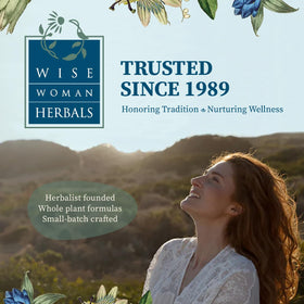 Wise Woman Herbals Sirop Botanique Aubépine 2 fl oz face