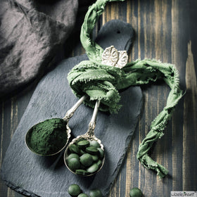 Wizelephant Tablettes de Spiruline et Chlorelle Bio - utilisation quotidienne