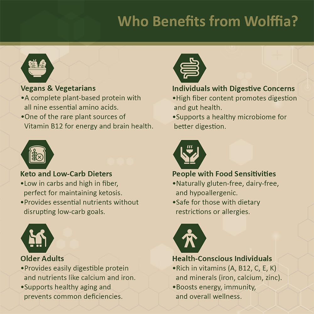 Wolffia globosa 60g en préparation de smoothie