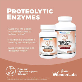 Wonder Laboratories Multi-Enzymes 300 Tablettes ouvertes