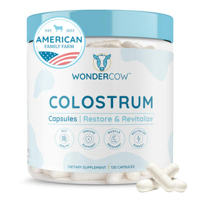 WONDERCOW Colostrum Capsules 30 servings front view