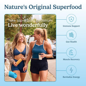 WONDERCOW Colostrum Capsules nutritional information
