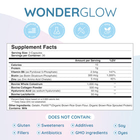 WONDERCOW Complément Alimentaire avec capsules de 30 unités