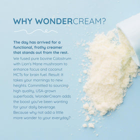 WONDERCOW Crème à Café Superfood 132g en poudre