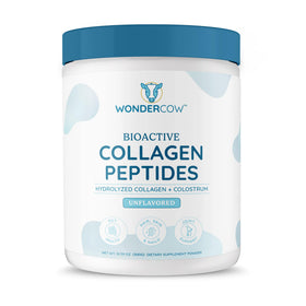 WONDERCOW Poudre de Collagène avec Colostrum Bovin 390g - vue de face